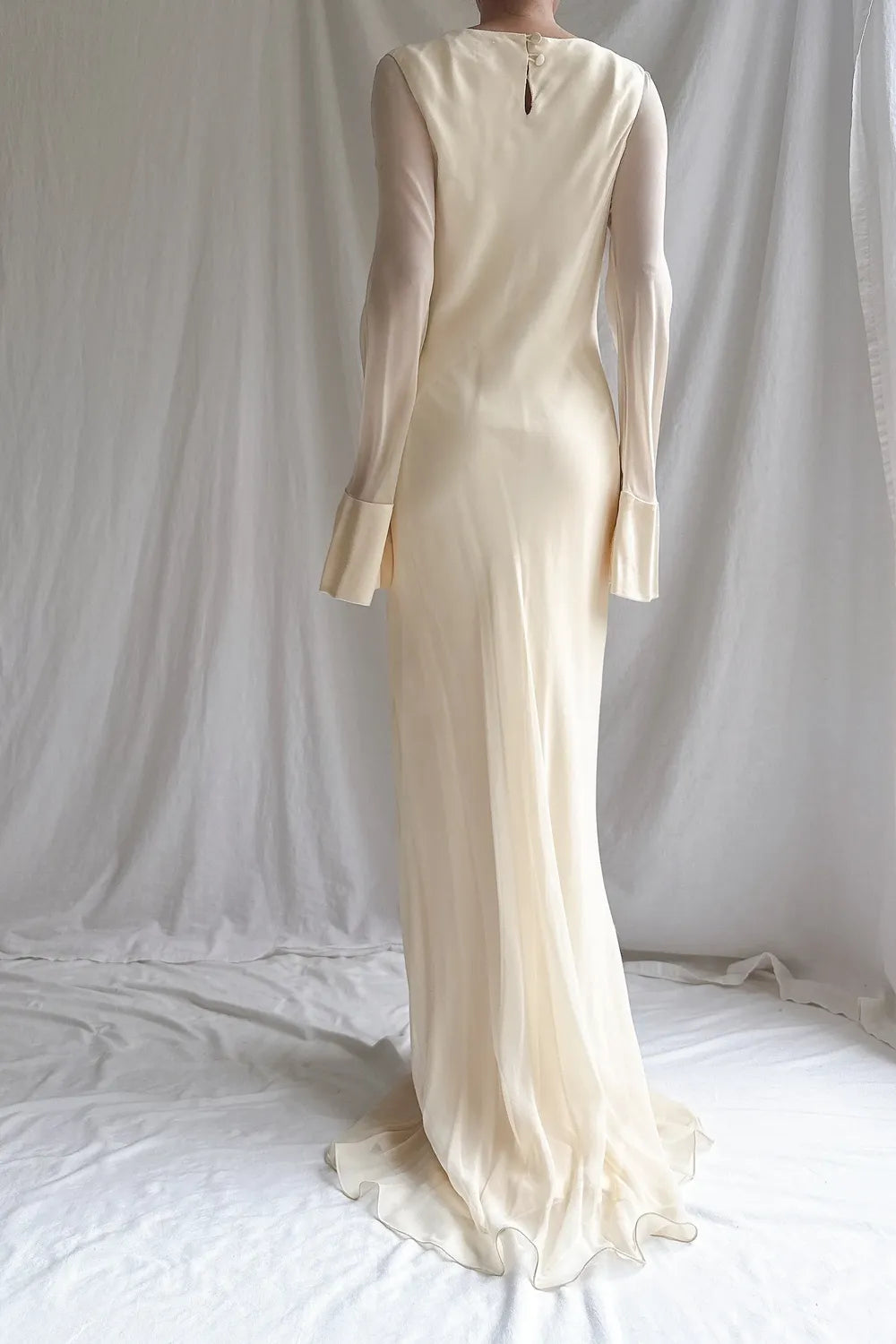 Amy Michelson Bias Cut Sheath Gown 3
