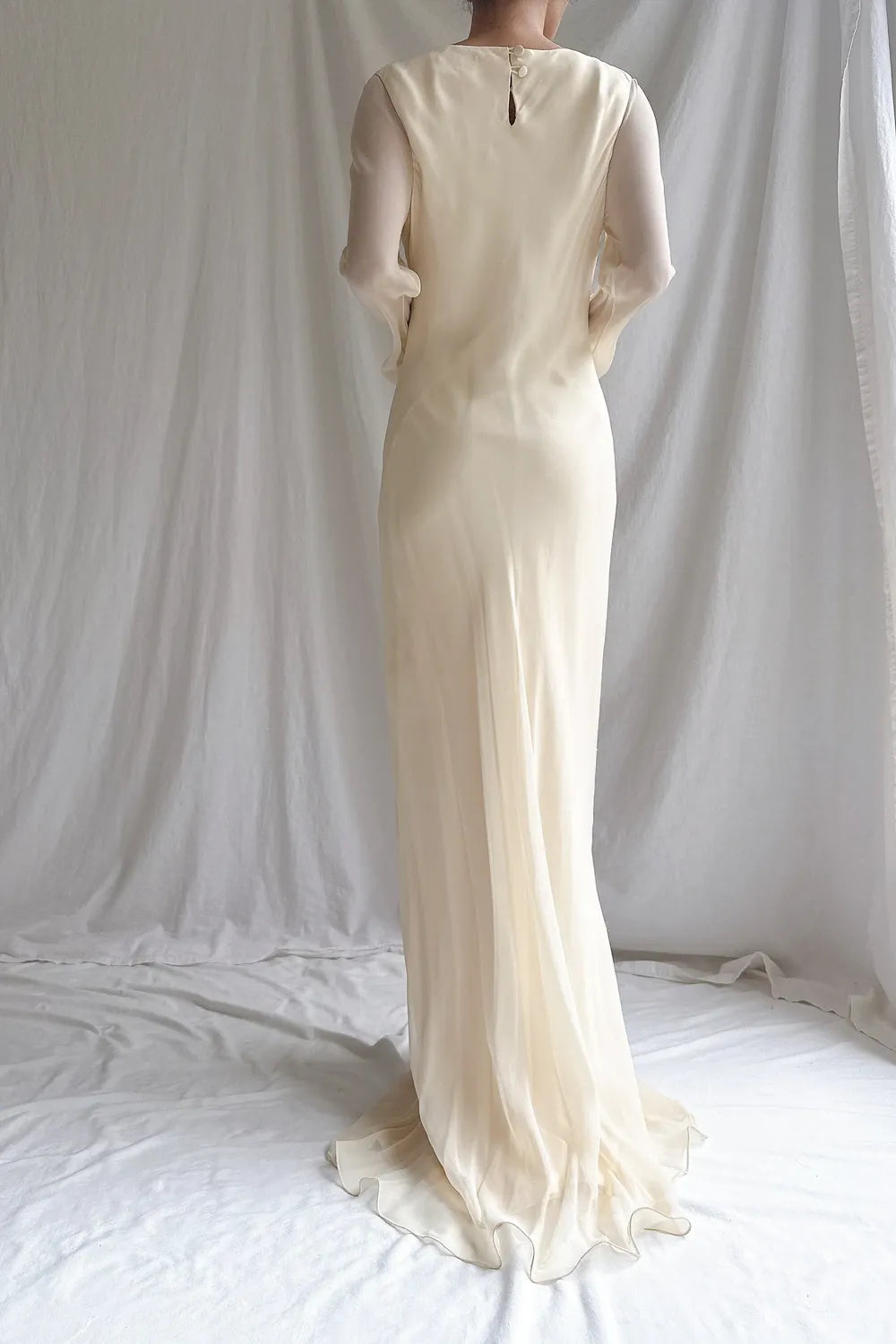 Amy Michelson Bias Cut Sheath Gown 2