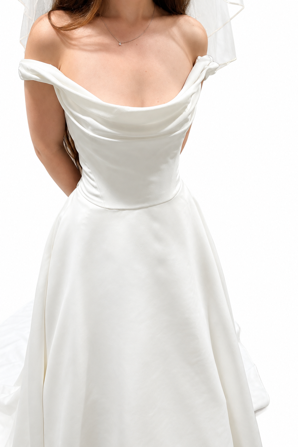 Justin Alexander Grove 88321 with Veil 2