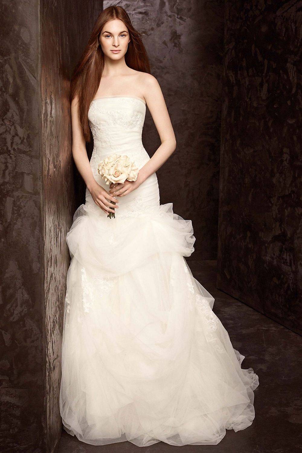 Vera Wang White Mermaid wedding gown 1