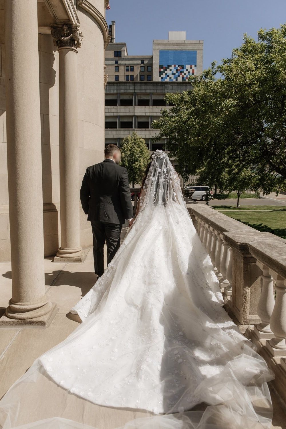 Steven Khalil Custom Wedding Gown 4