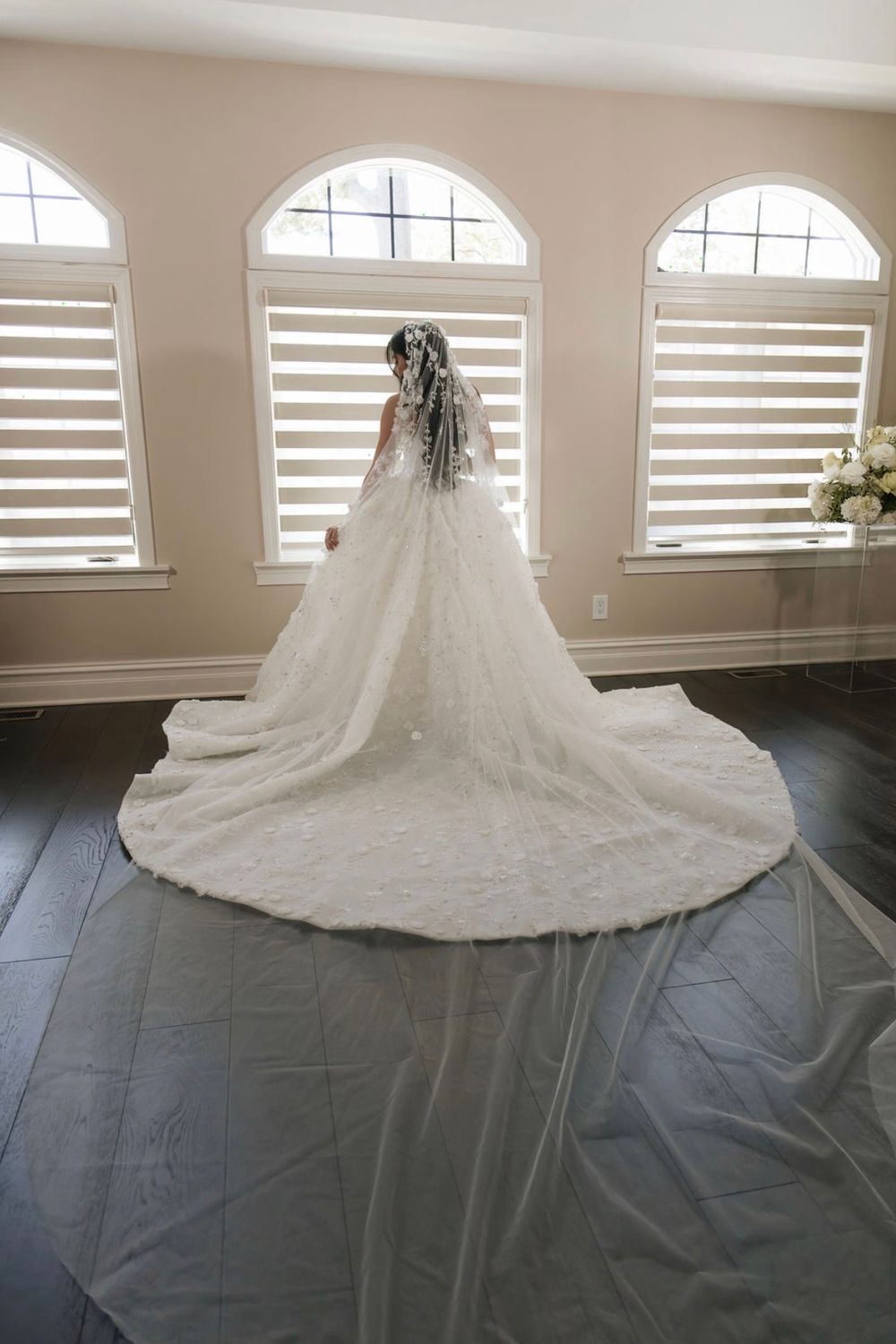 Steven Khalil Custom Wedding Gown 11