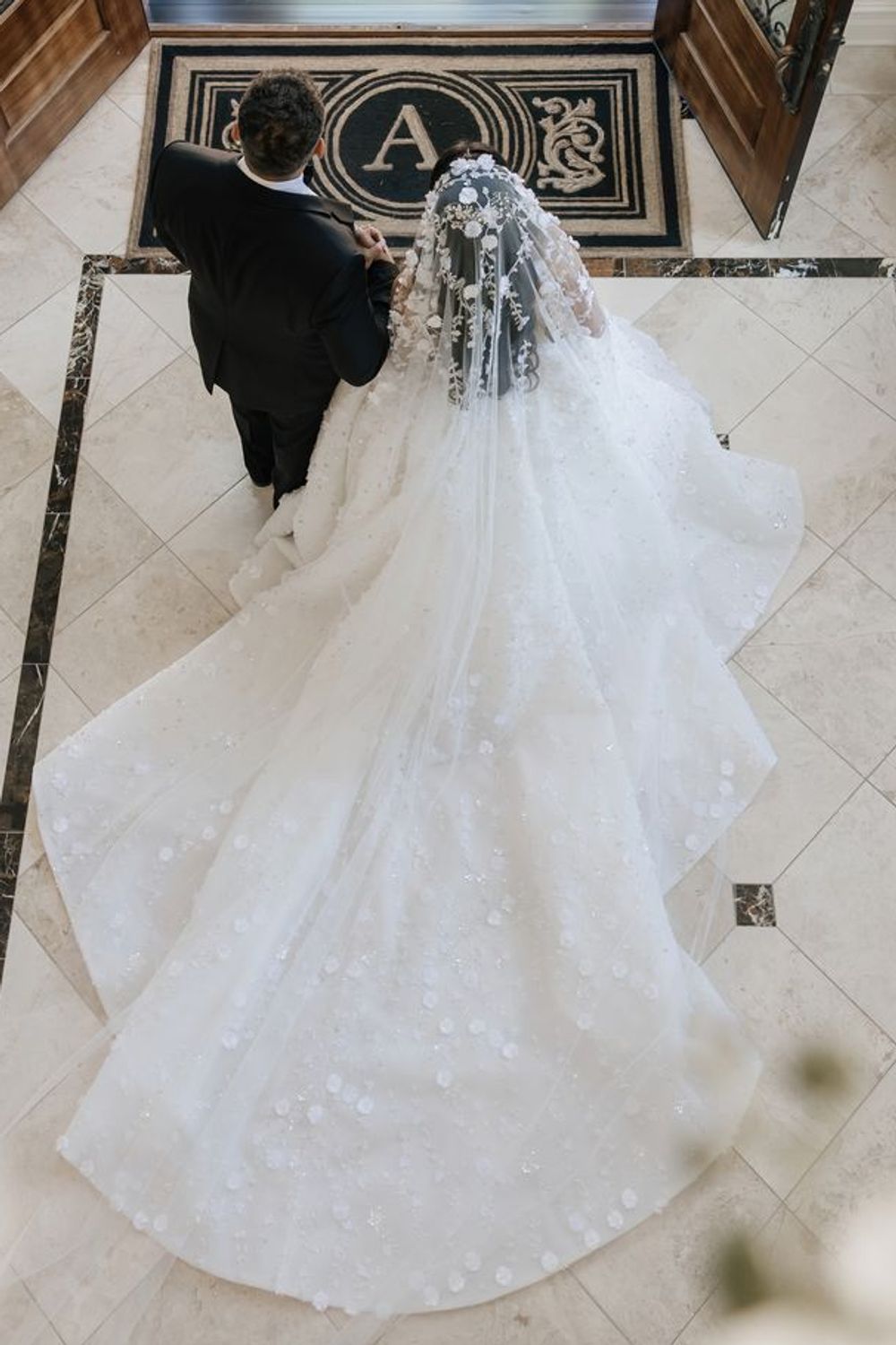 Steven Khalil Custom Wedding Gown 10