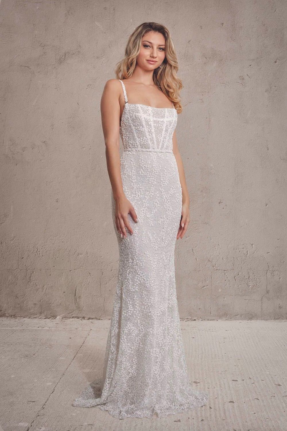 Vagabond Bridal  Marble with Emerson Overskirt 5