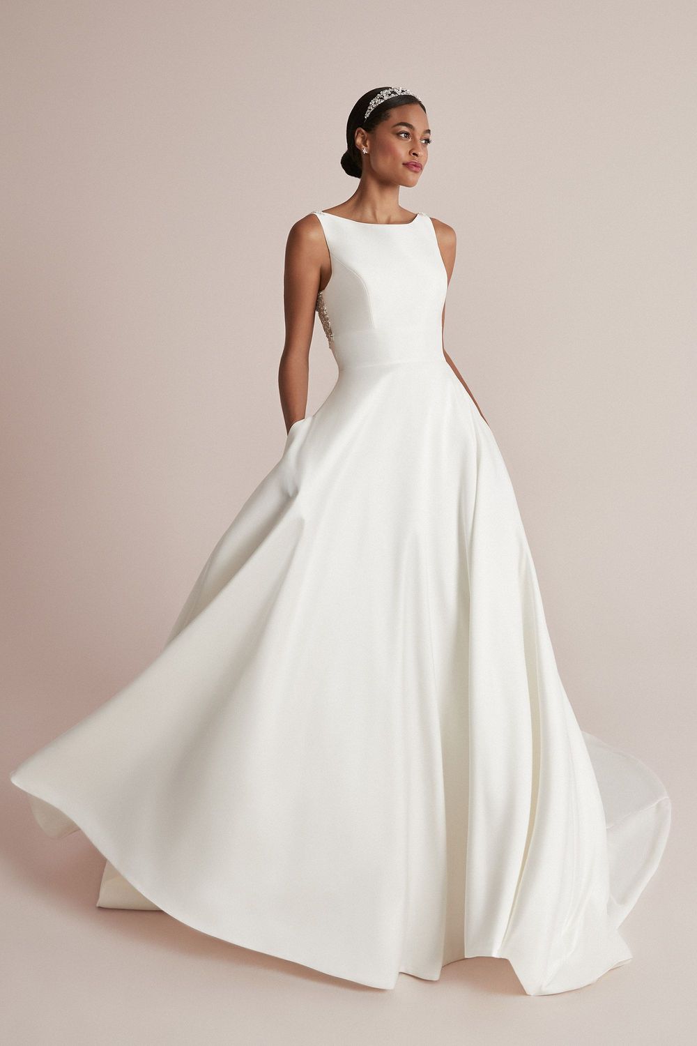 Justin Alexander Mikado ball gown 3