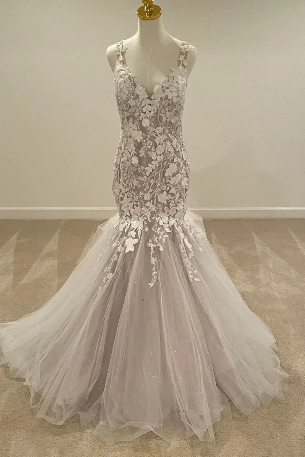 Allure Bridals Custom Fit and Flare with Veil 0