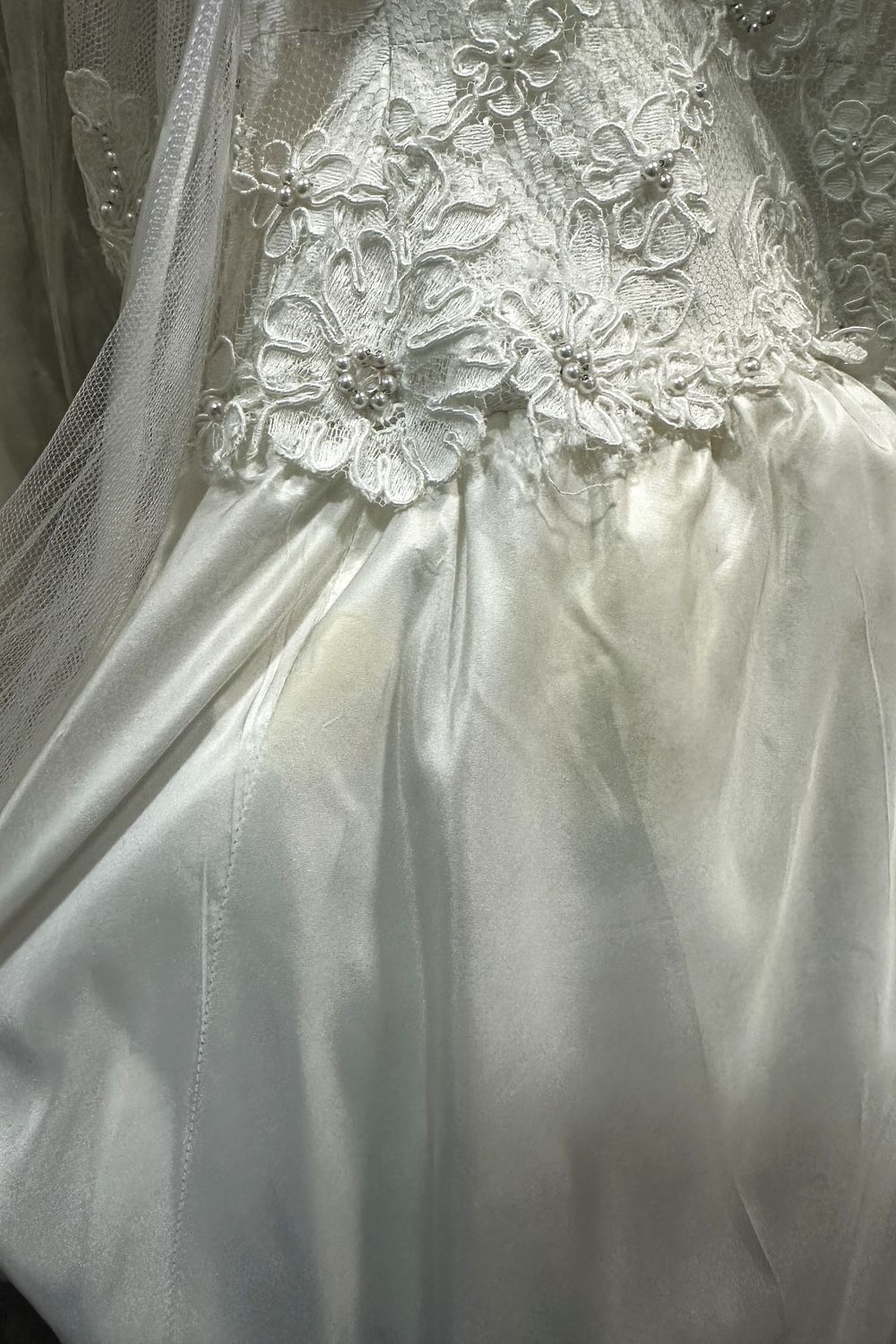 Ursula D Vintage Custom Dress with Veil 6