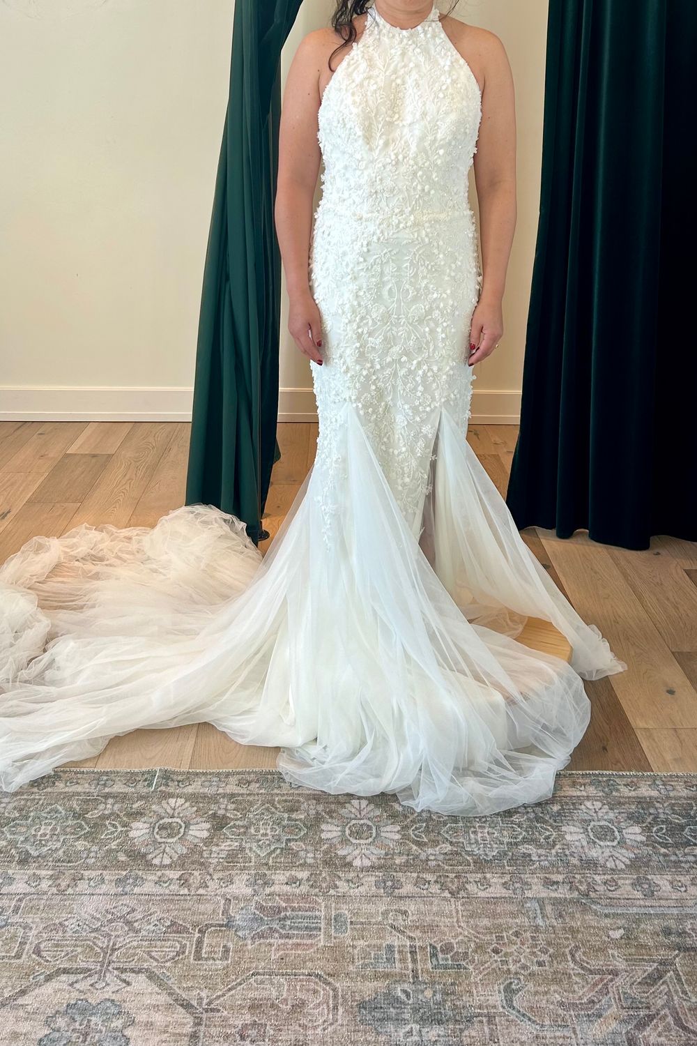 Alena Leena Bridal Delphinium  8