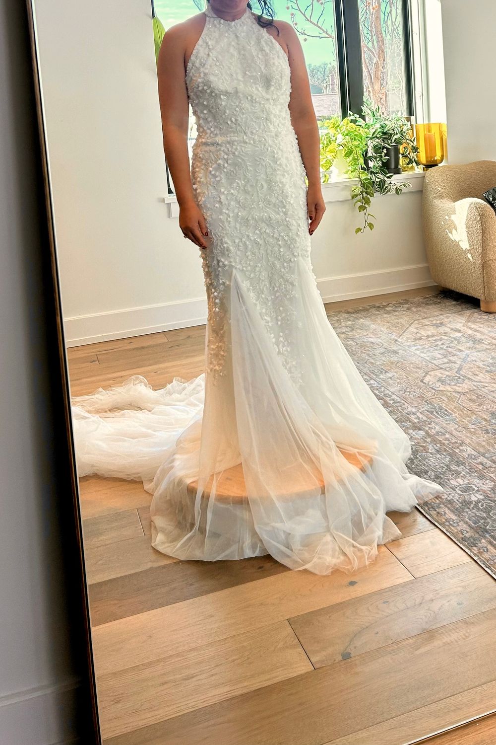 Alena Leena Bridal Delphinium  11