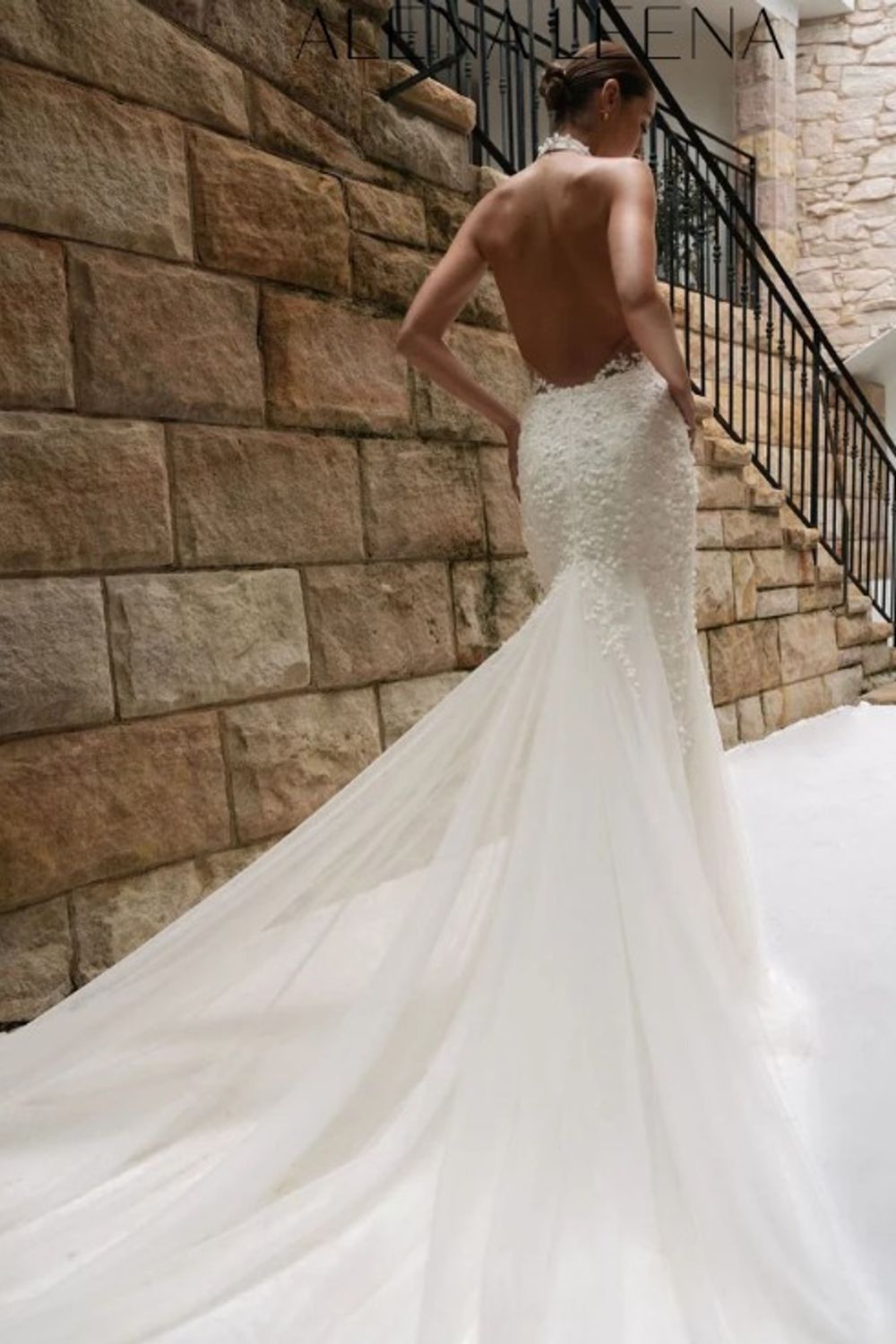 Alena Leena Bridal Delphinium  4