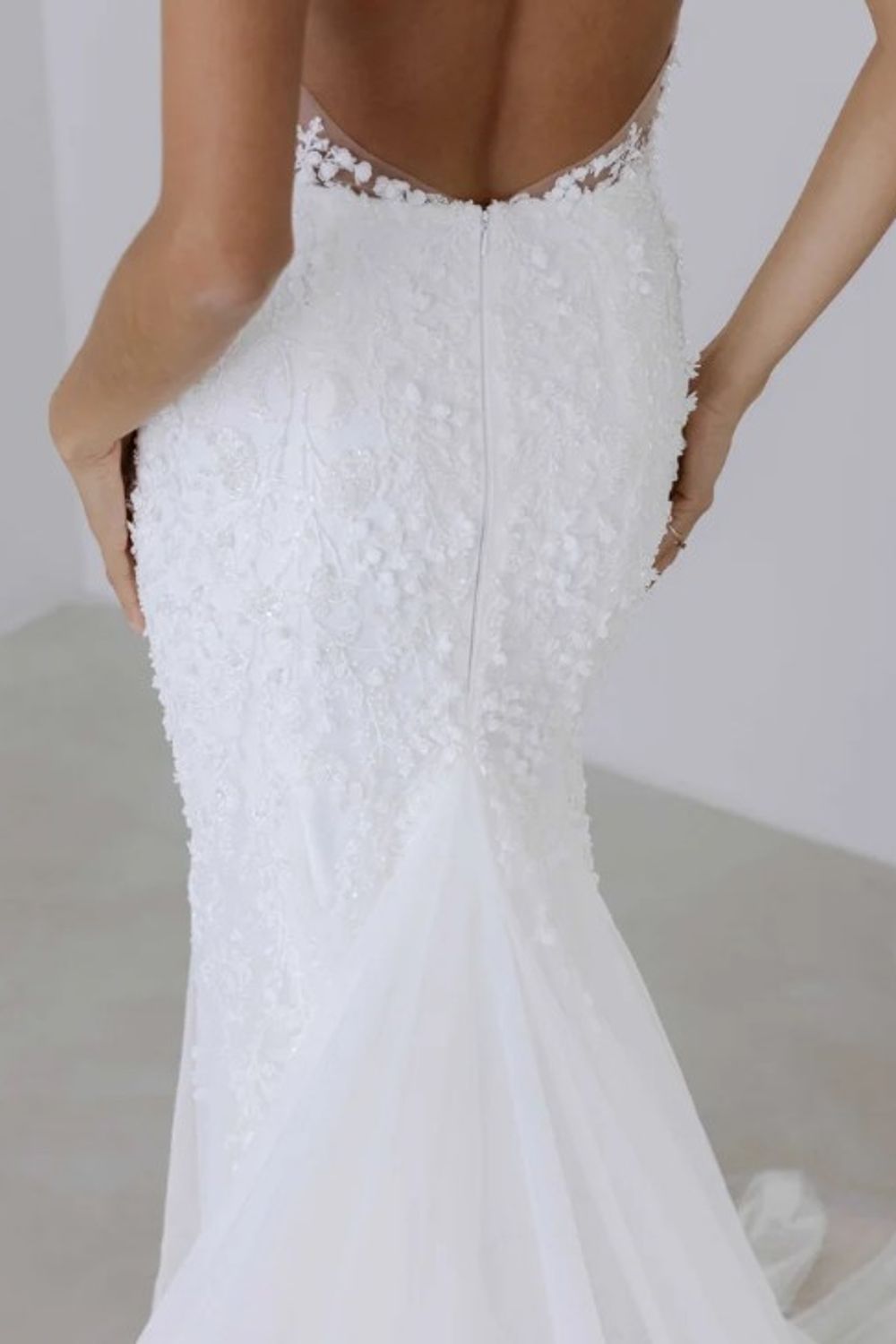 Alena Leena Bridal Delphinium  5