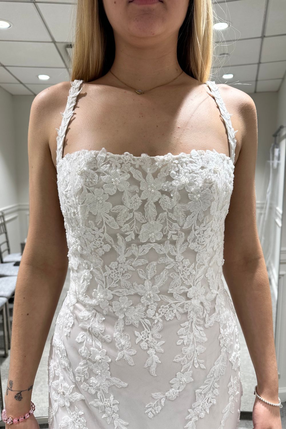 Never Worn Justin Alexander Jazmin Wedding Dress