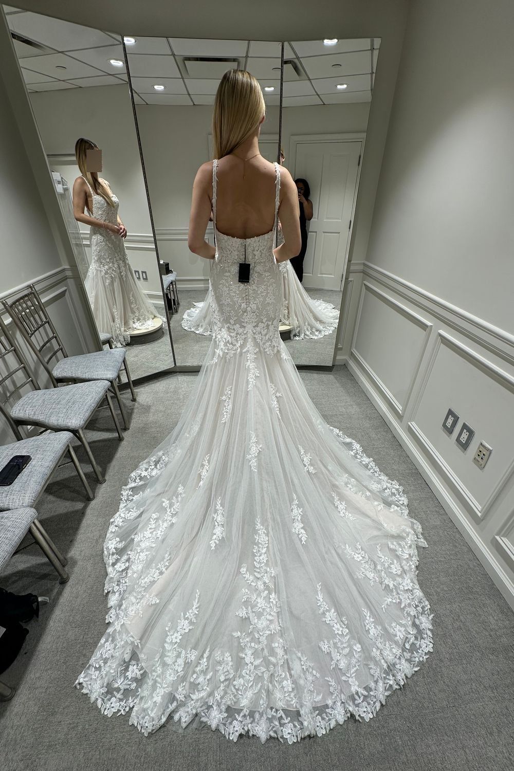 Never Worn Justin Alexander Jazmin Wedding Dress