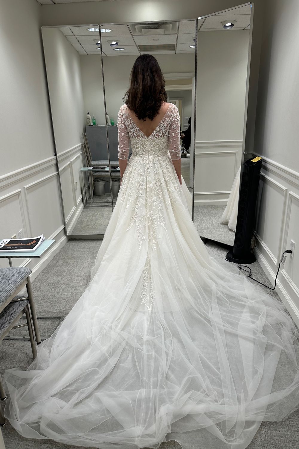 Enaura Bridal EF603 with Veil 1