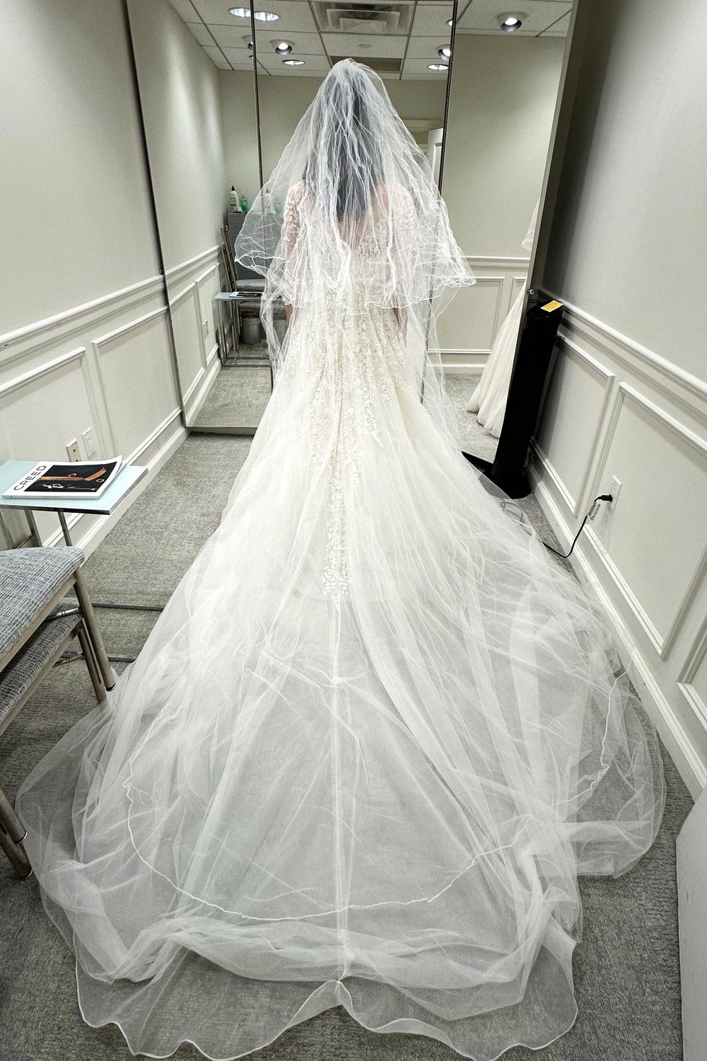 Enaura Bridal EF603 with Veil 4