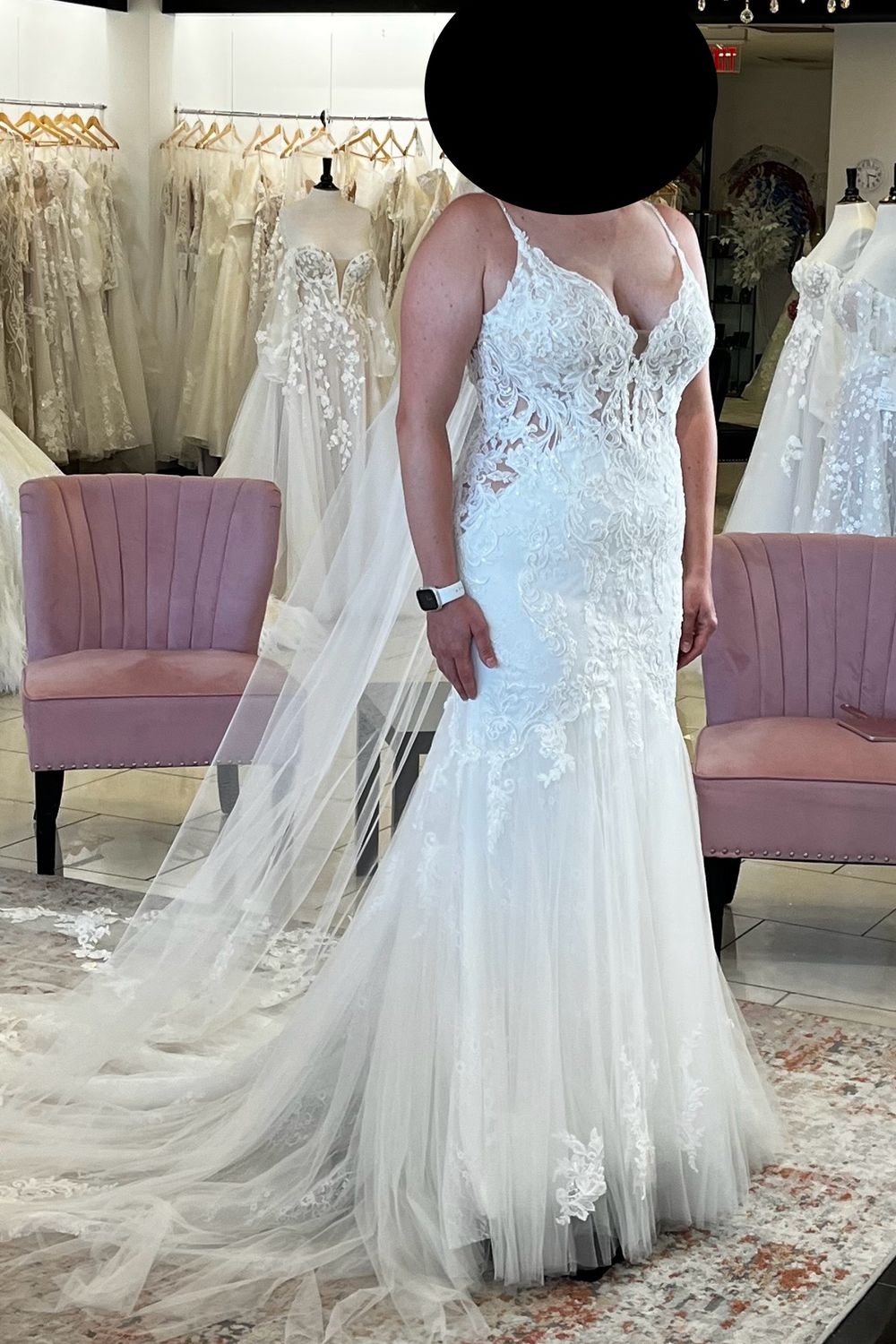 Blue By Enzoani Oaklyn 20744 with Veil 8