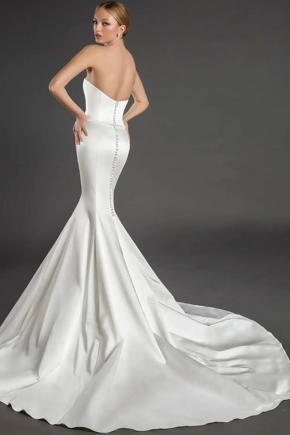 Love by Pnina Tornai 14911 with Overlay Top, Veil, and Headpiece 1