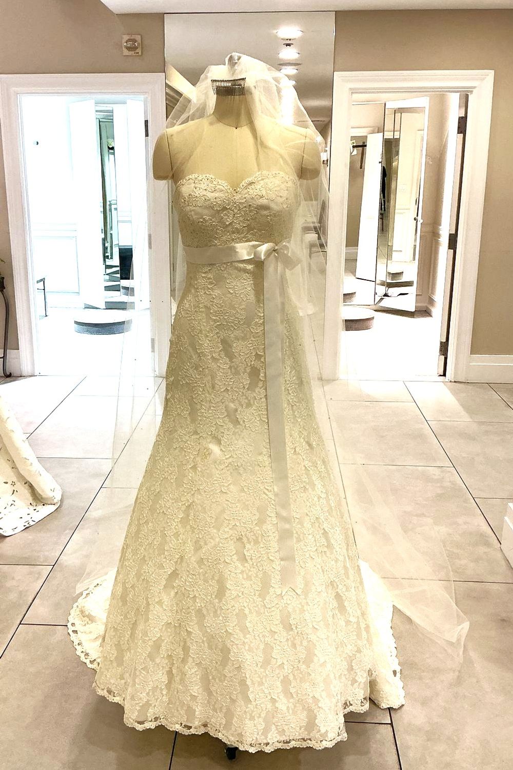 Danielle Caprese 233 with Veil 10