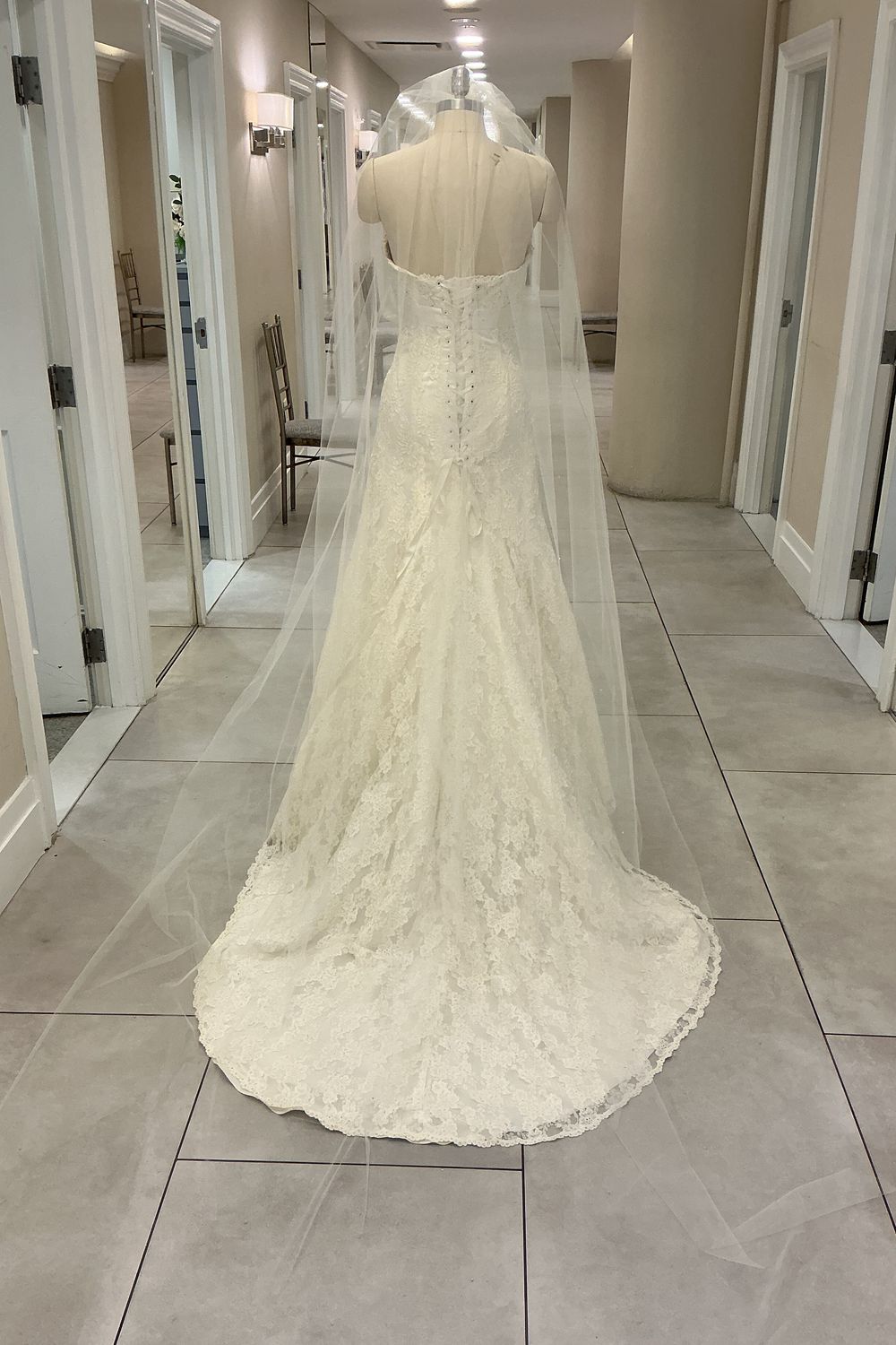 Danielle Caprese 233 with Veil 9