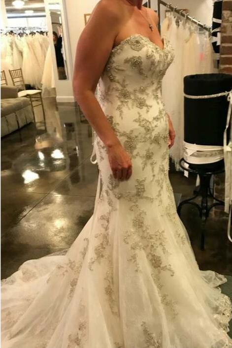 Maggie Sottero-5SW615LU+IVORY PEWTER ACCENT+10-0