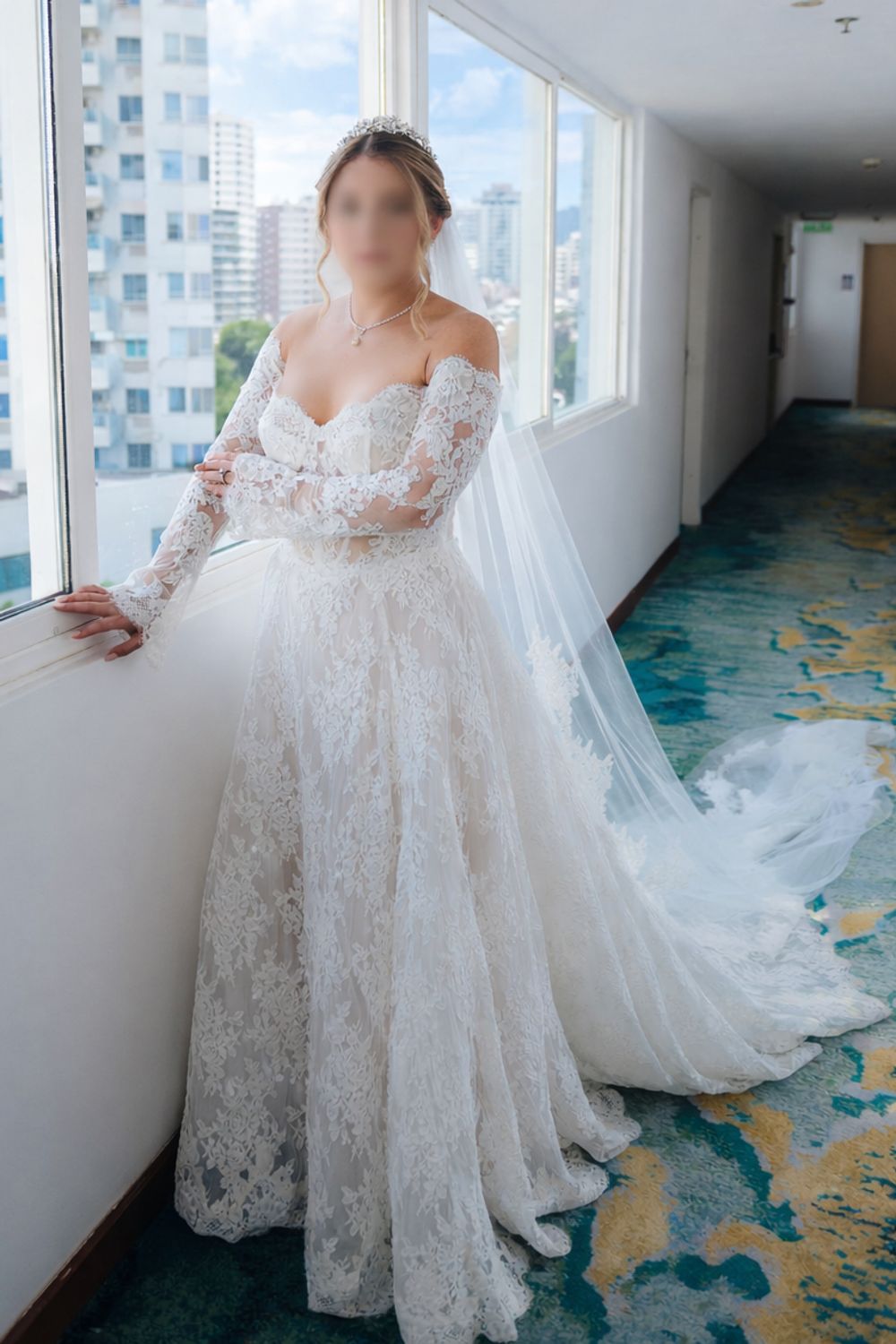 Love by Pnina Tornai 14999 with Veil 4