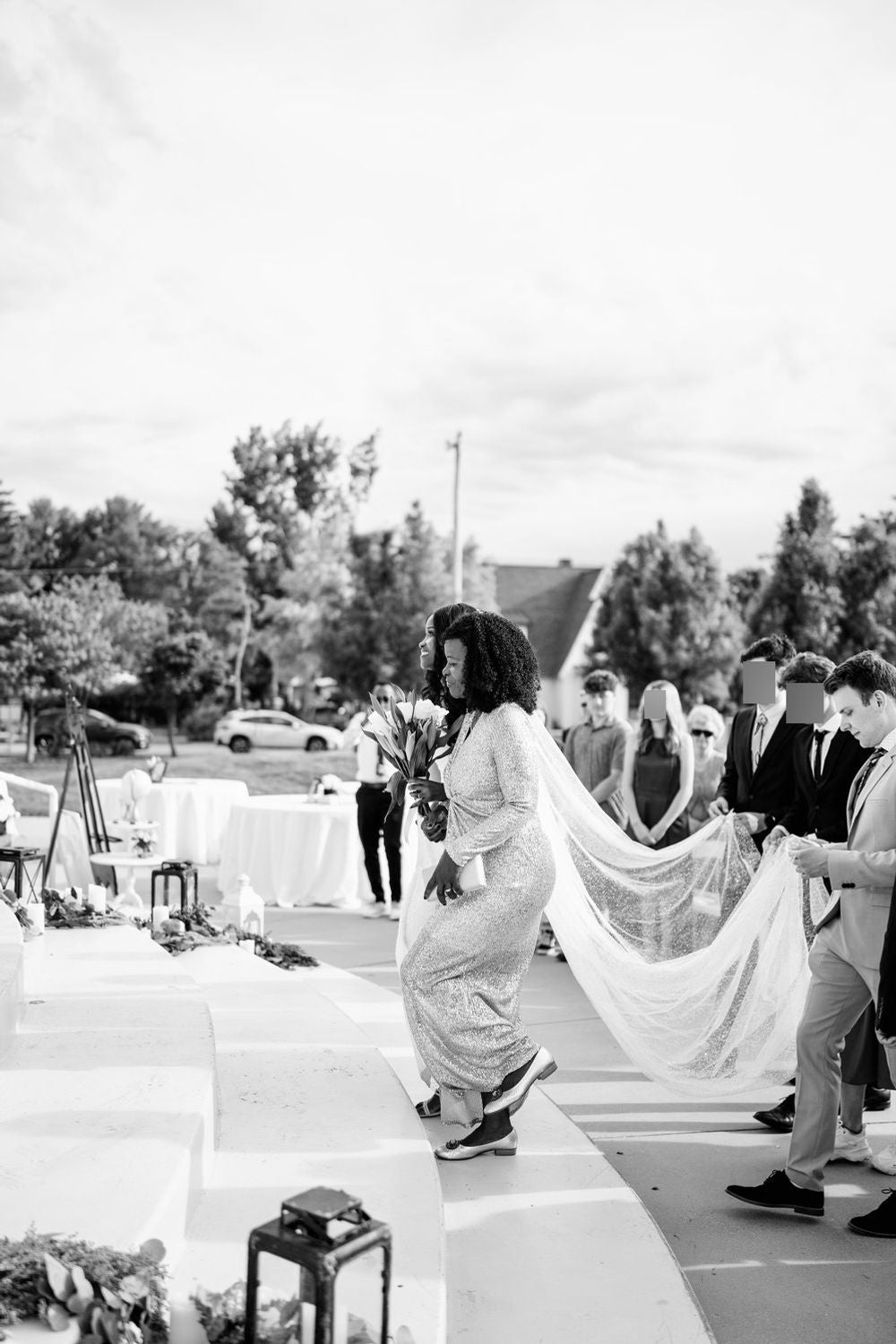 Milla Nova Ursel with Gloves and Veil 7