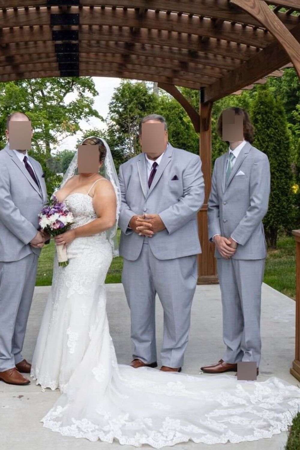 Maggie Sottero Fiona with Veil 6