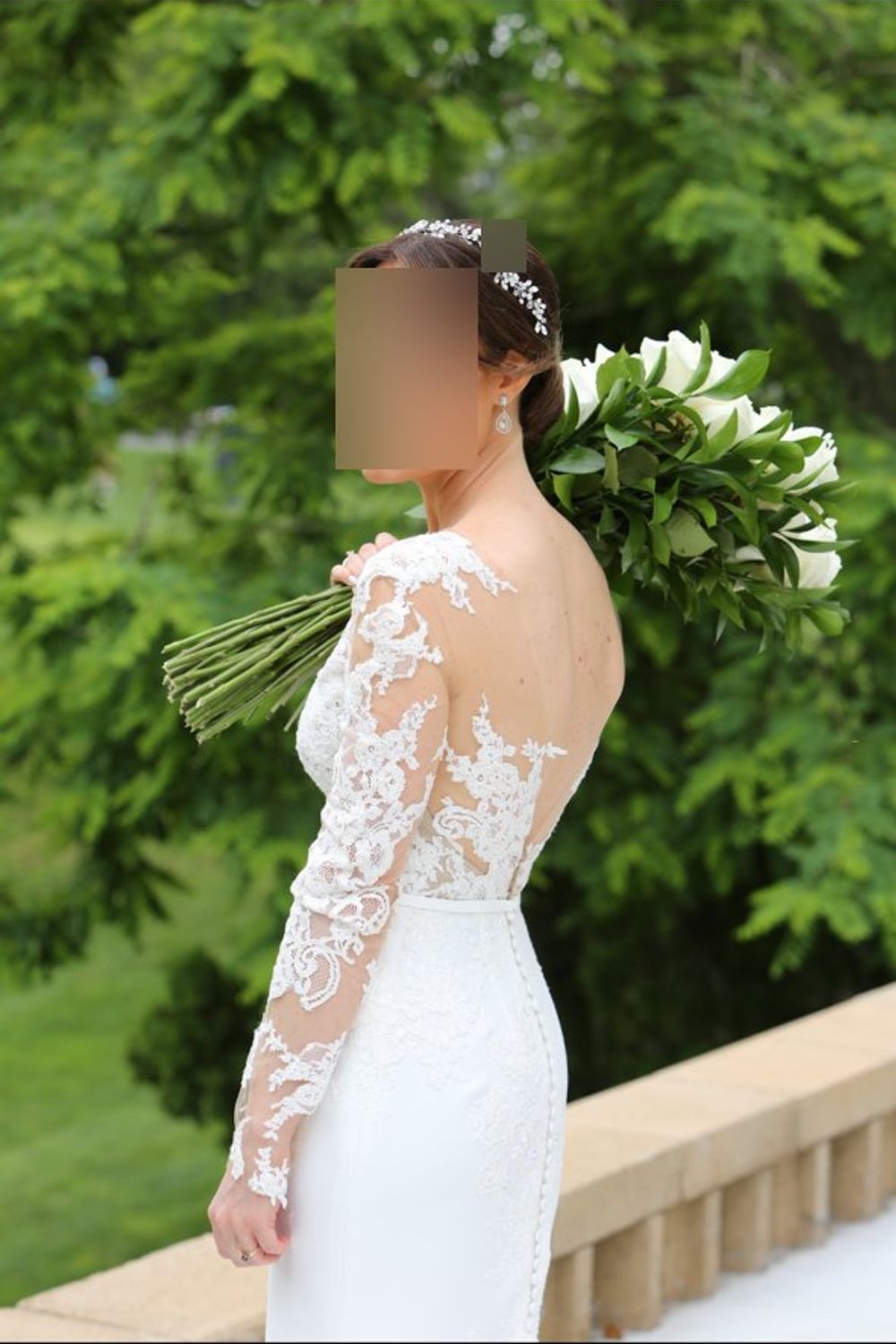 Pronovias PXK01 with Veil 1