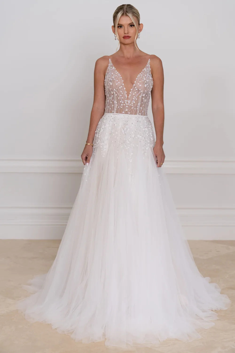 Liz Martinez Indigo Gown 0