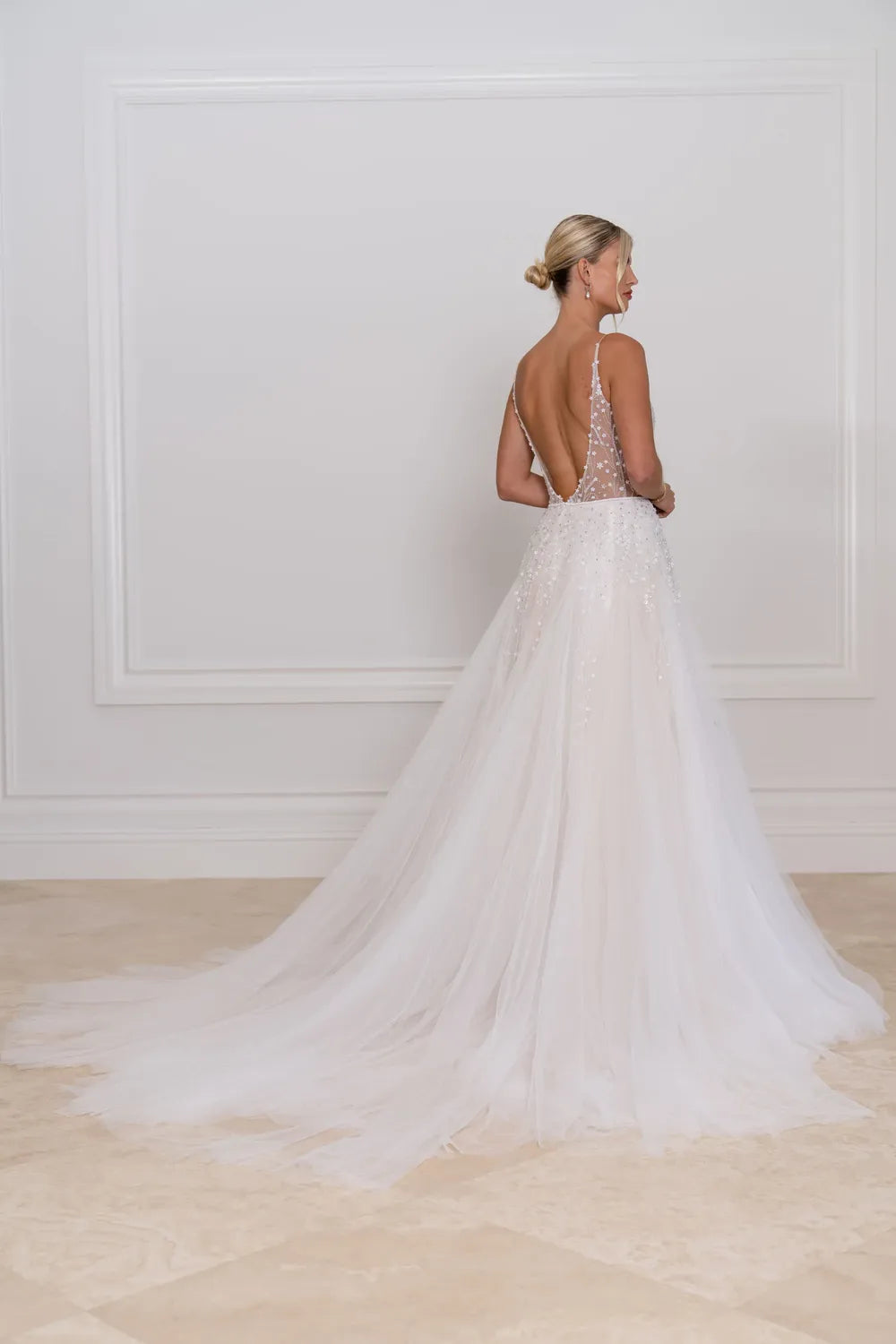 Liz Martinez Indigo Gown 1