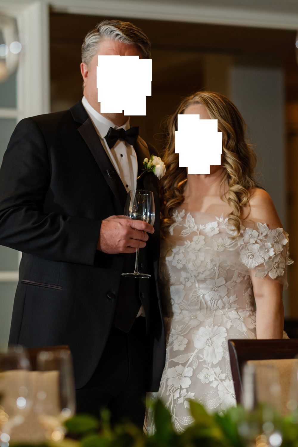 Valentini Spose Nao with Custom Shawl 8