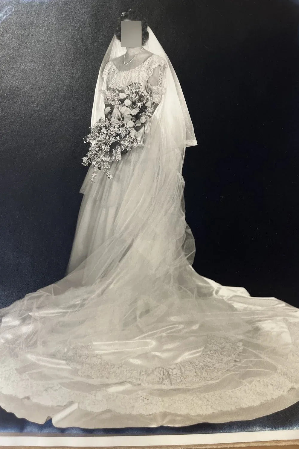 Vintage Victorian Tulle & Satin 4