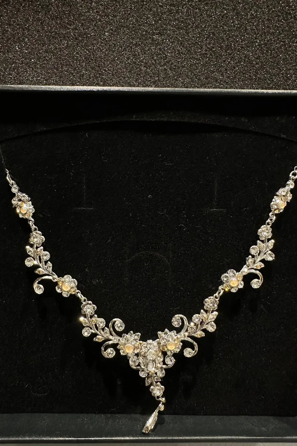 Lazaro 3400 with Veil and Necklace 10