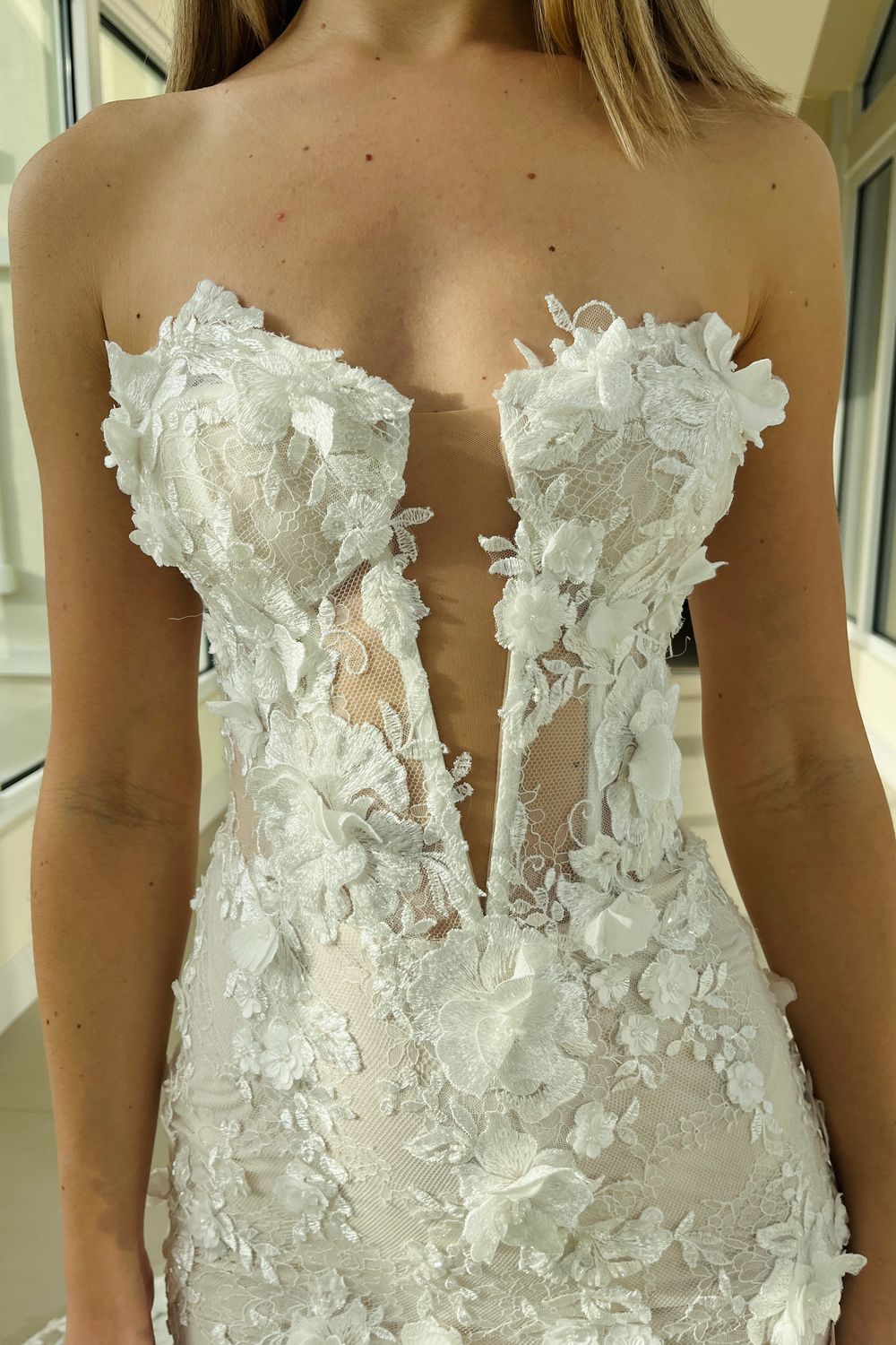 Pnina Tornai 4880PT With Veil 10