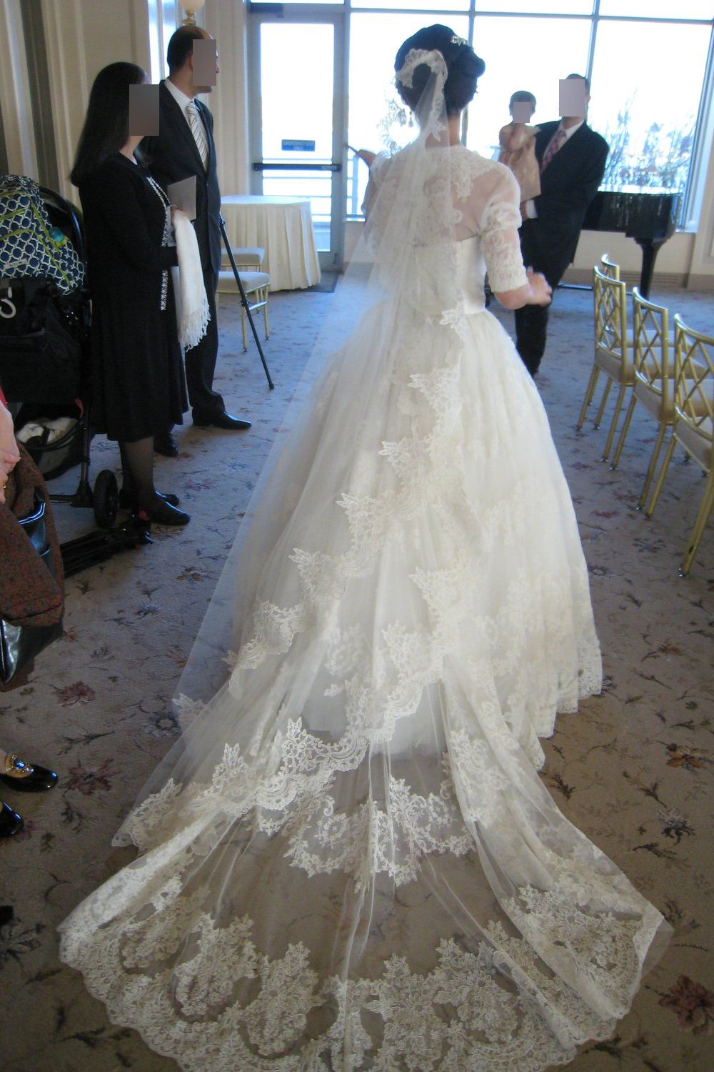 Alita Graham Lace Ballgown 7