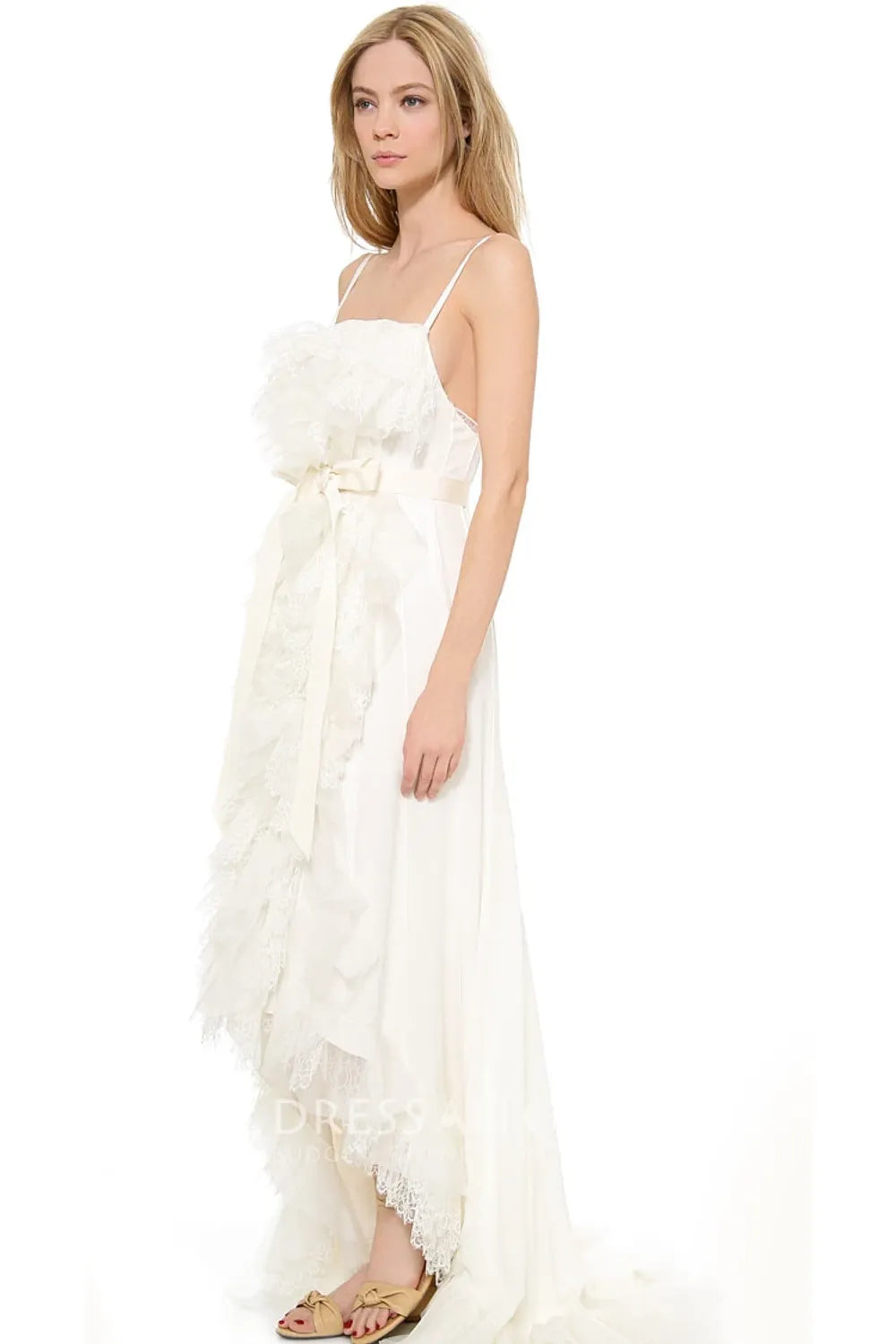 Nina Ricci-Tiered Ruffle Gown-7