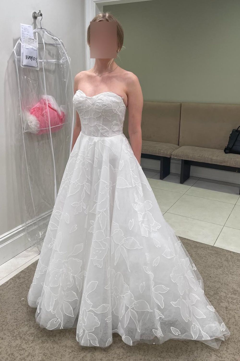 Verdin Bridal New York Rome with Custom Veil 0