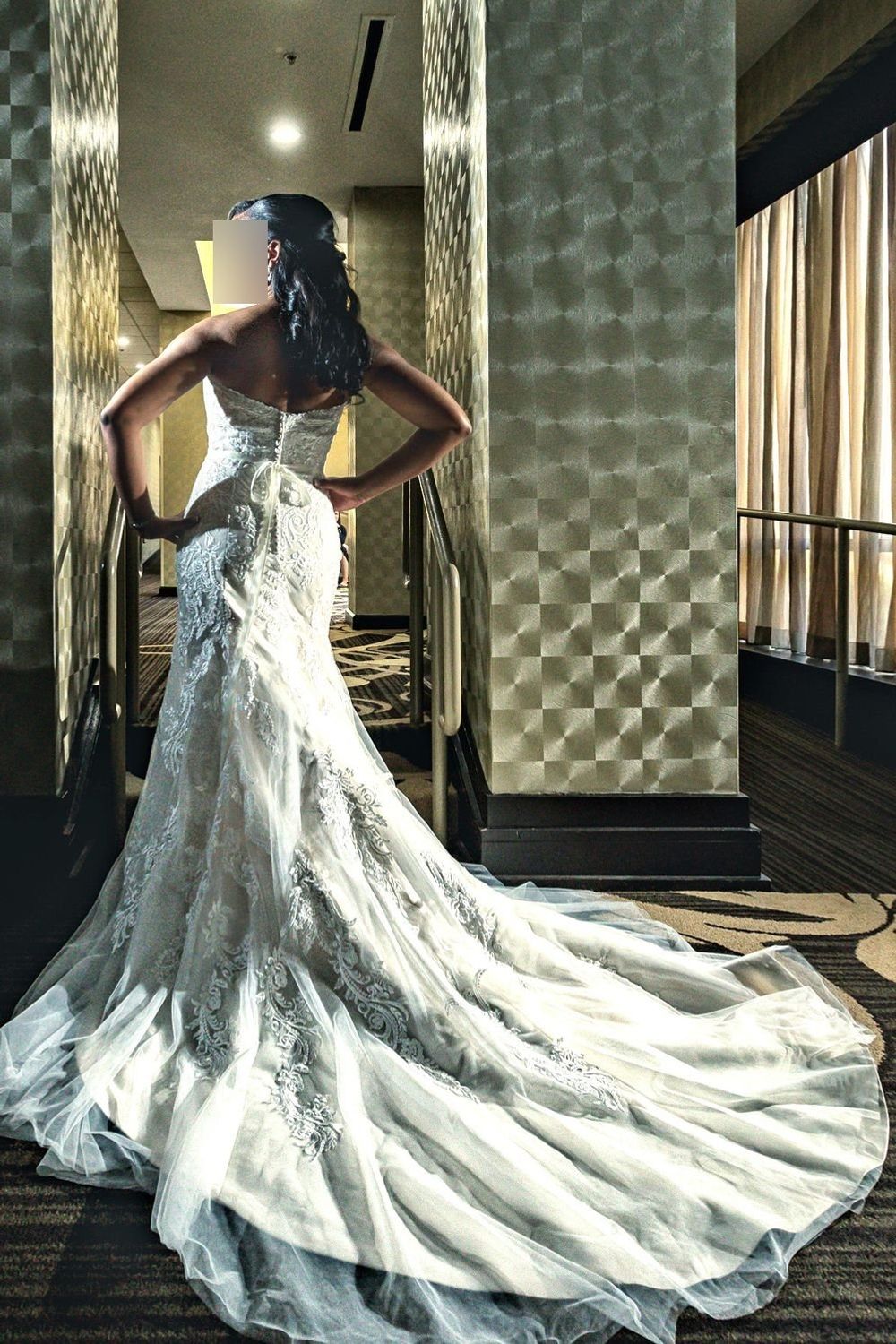 Maggie Sottero Winstyn with Veil and Belt 11