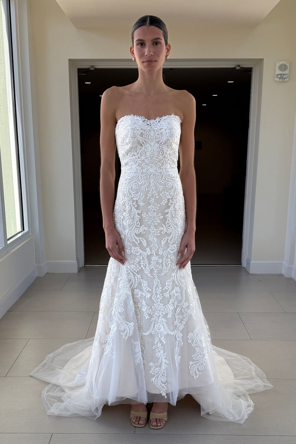 Maggie Sottero Winstyn with Veil and Belt 9