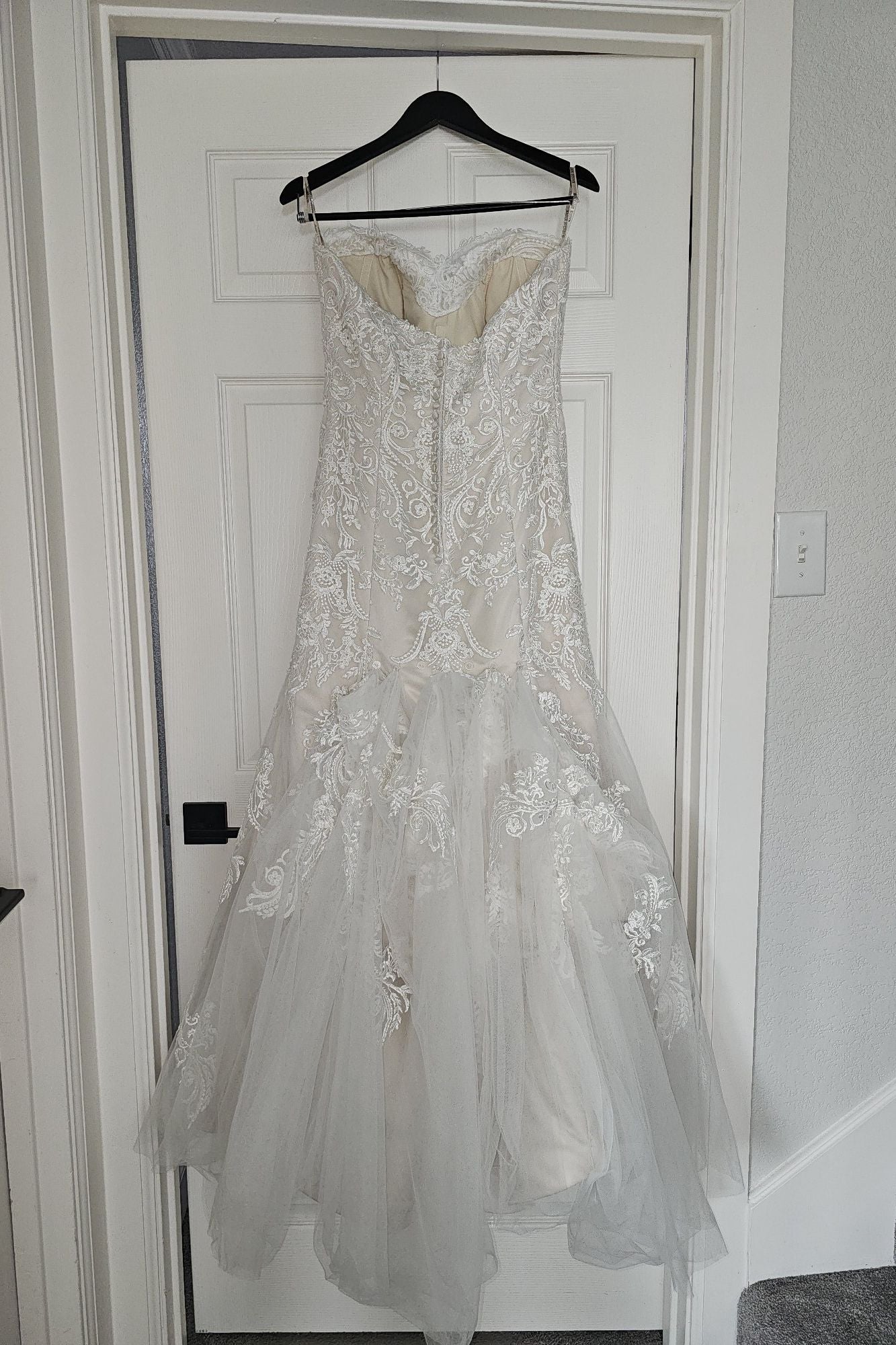 Maggie Sottero Winstyn with Veil and Belt 9