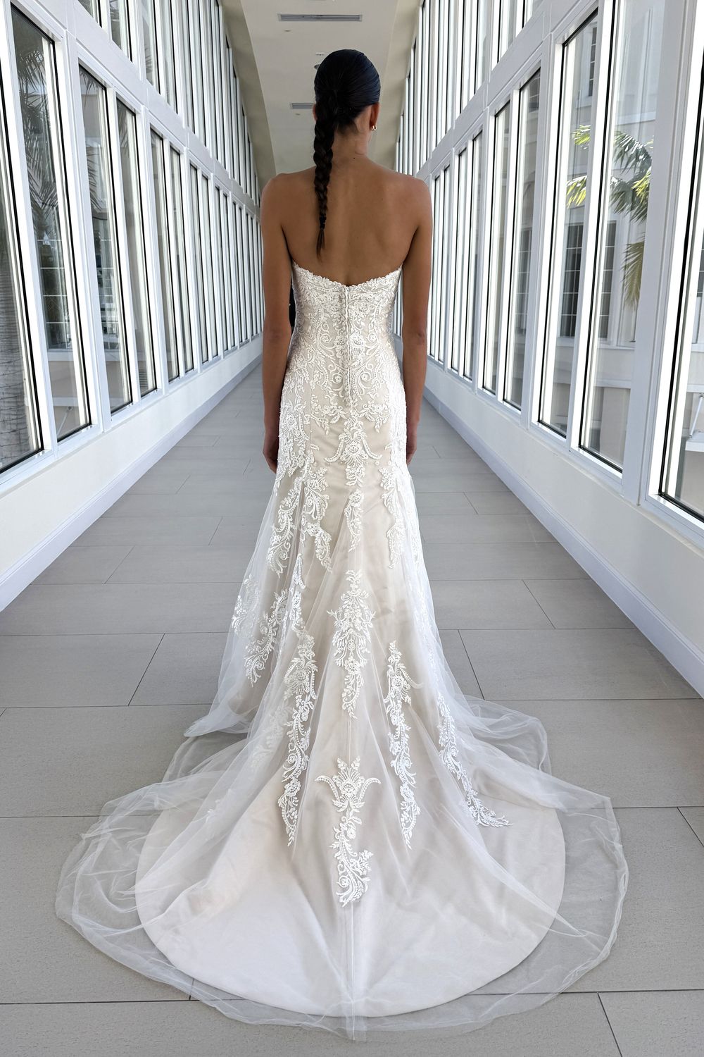 Maggie Sottero Winstyn with Veil and Belt 10