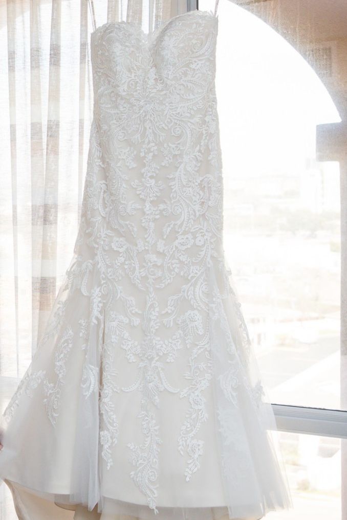 Maggie Sottero Winstyn with Veil and Belt 6