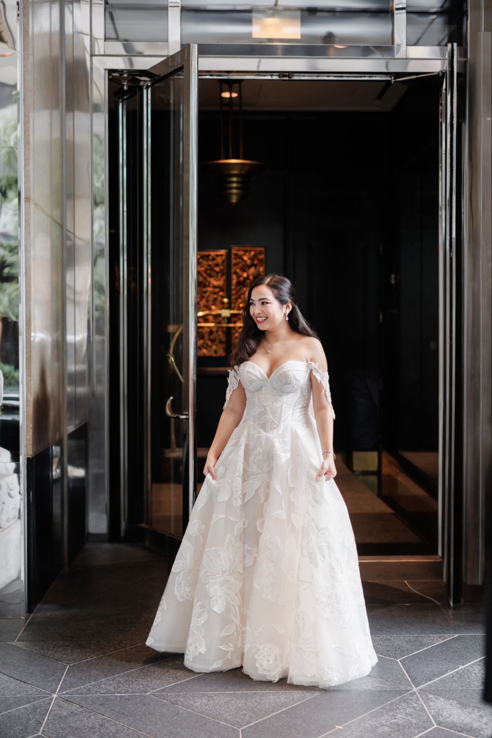 Galia Lahav Evelyn with Sleeves 5