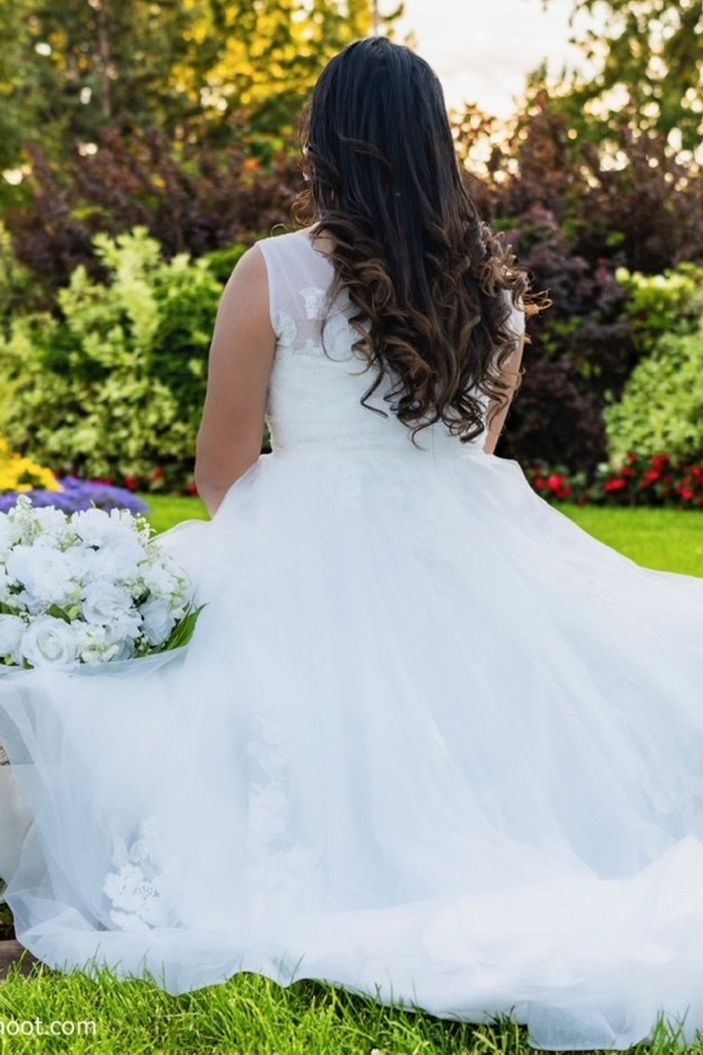 Vera Wang White Ballgown 1