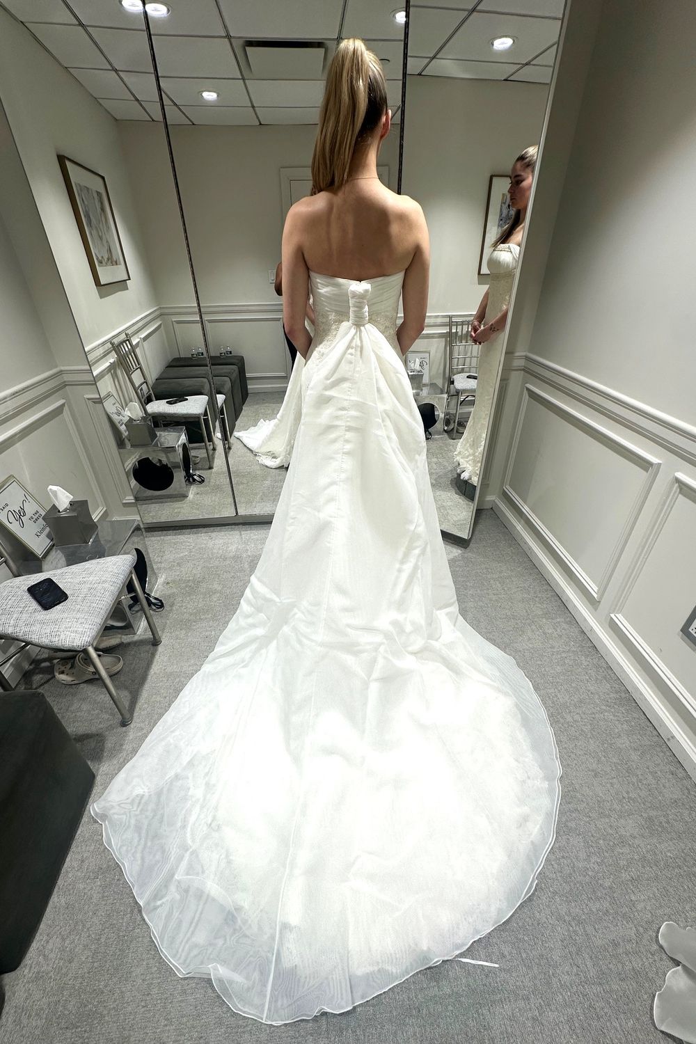 Pronovias Remi with Overskirt 1