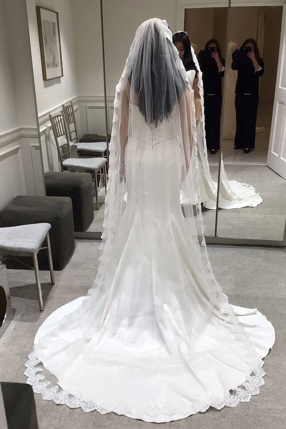 Love by Pnina Tornai 15082 with veil 11