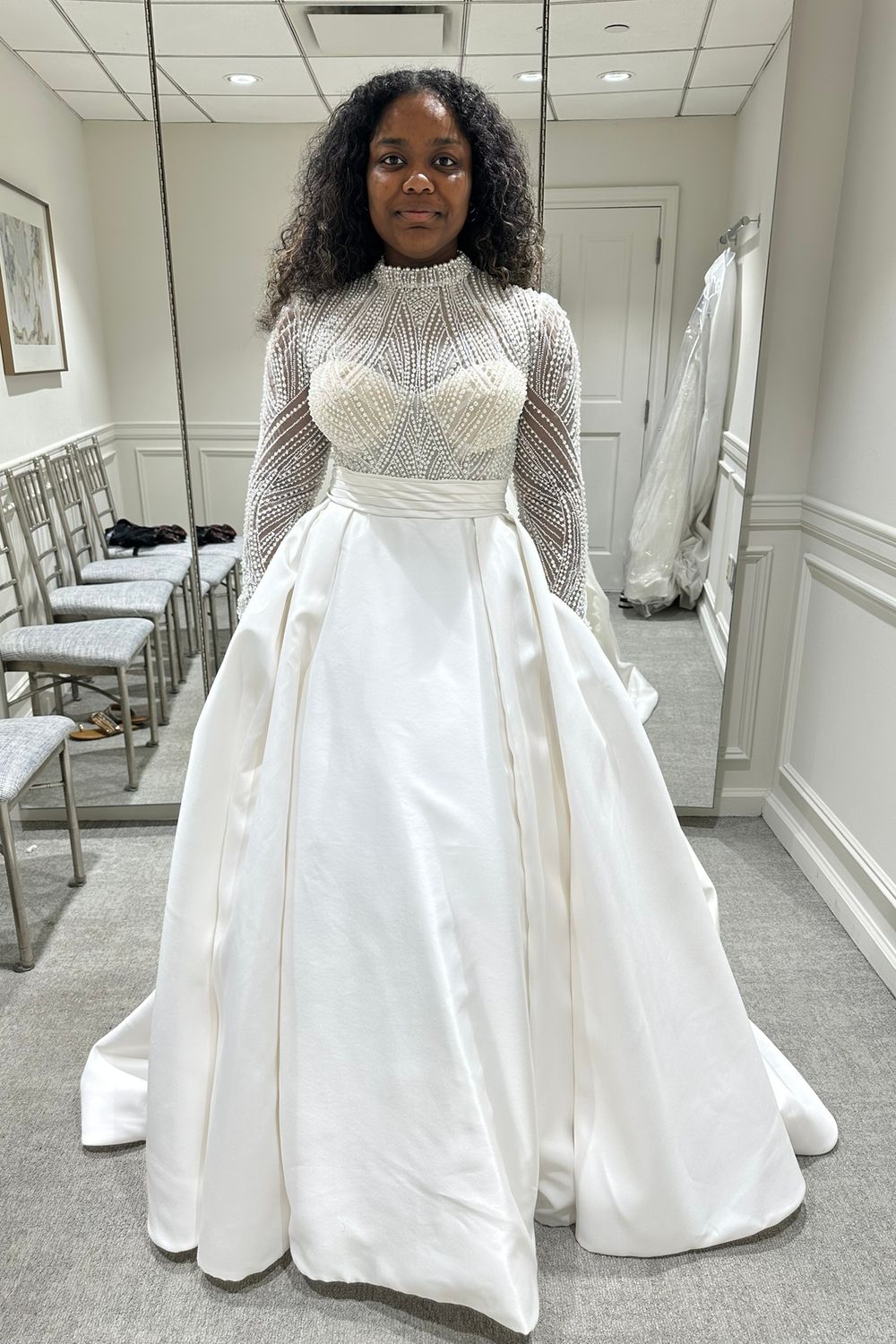 Afro ティンバレス Never Worn Allure Bridals D434 Jasmine Wedding Dress