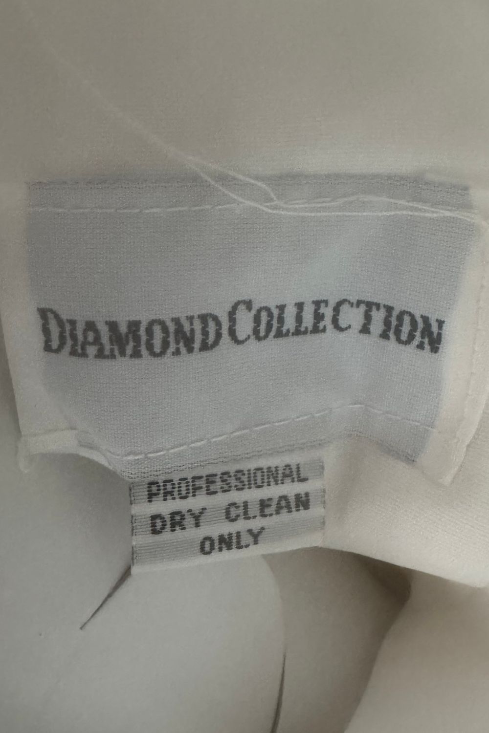 Diamond Collection Satin Bow Wedding Gown  3