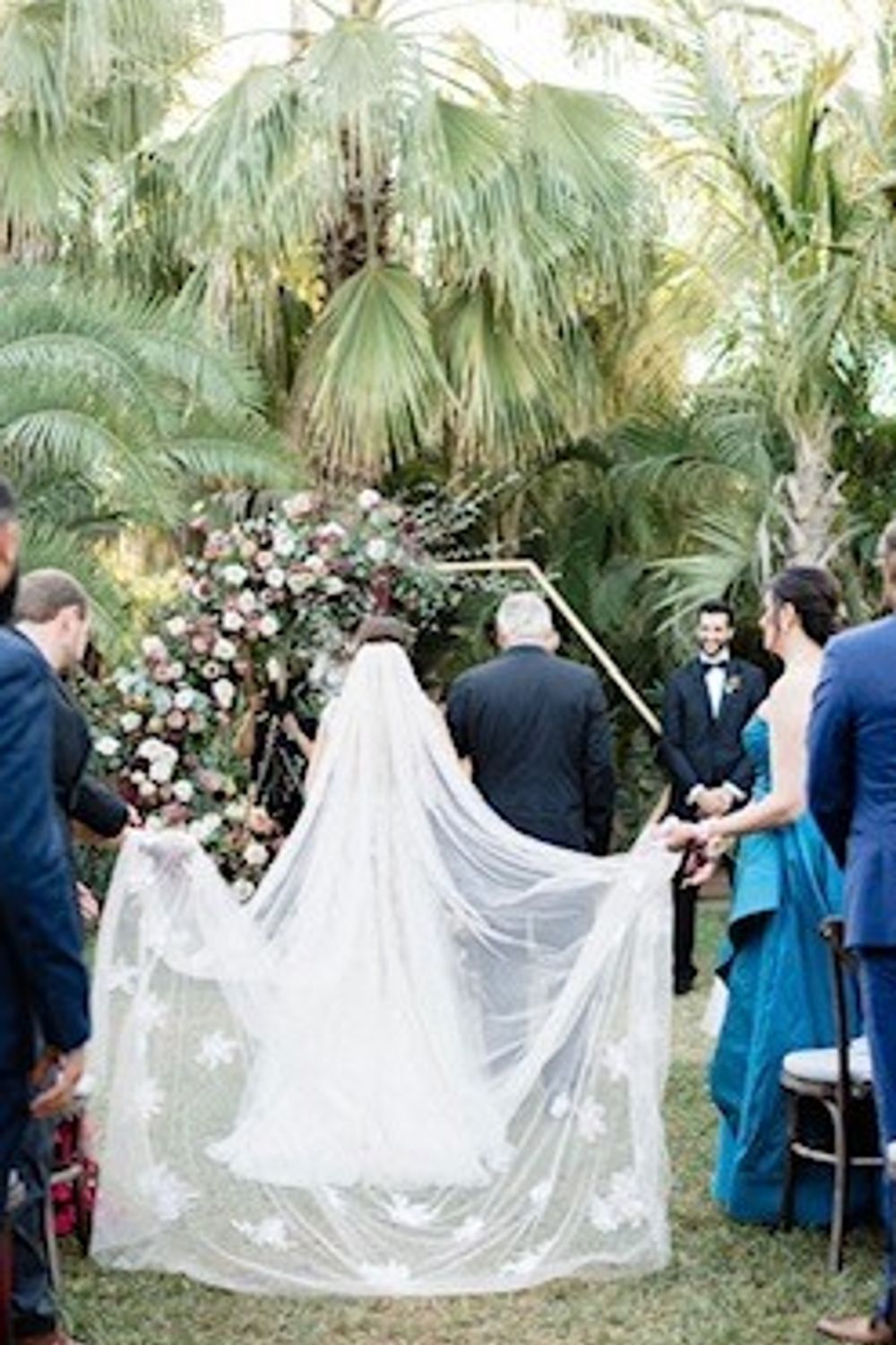 Galia Lahav Kaila with Custom Veil 7