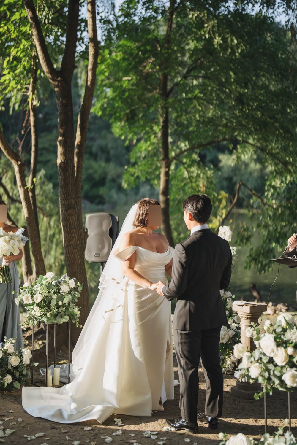 Anne Barge Tucker with Veil and Detachable Overskirt 3